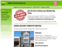 Tablet Screenshot of edgebrookcommunity.org